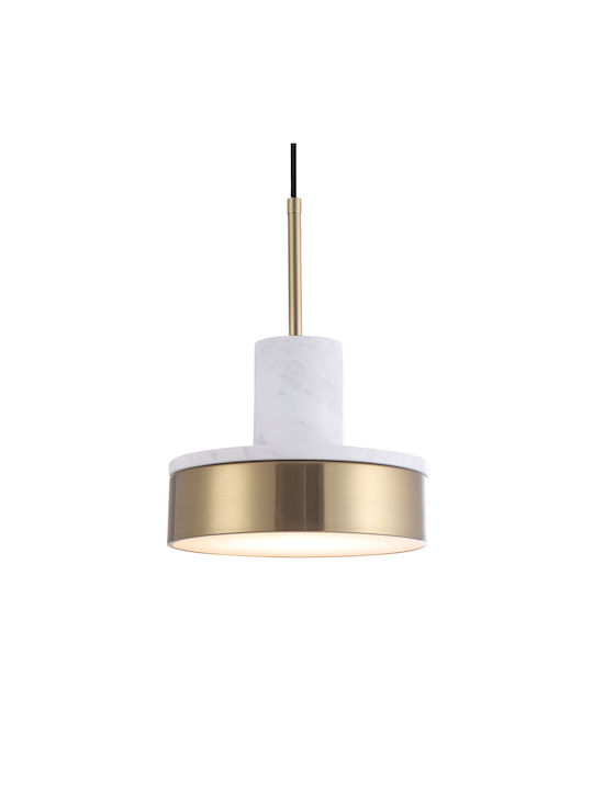 Viokef Lithos Pendant Light White Rail 200x215x21.5cm