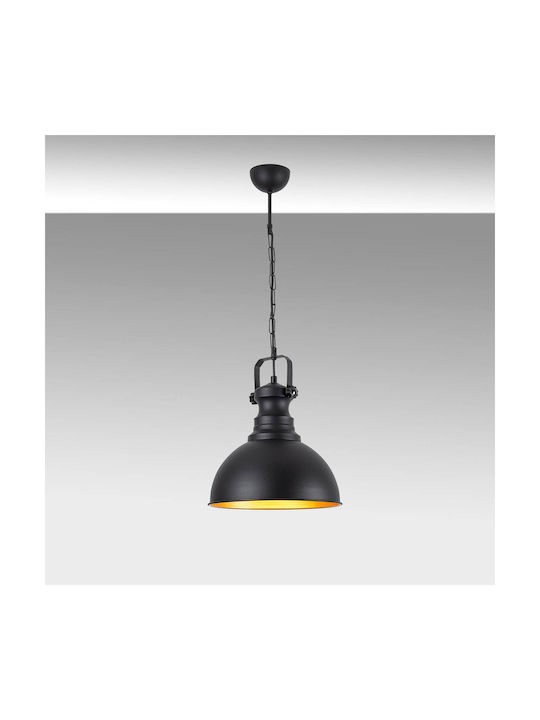 Opviq Saglam Pendant Light Black with Socket E27 31x31x90cm