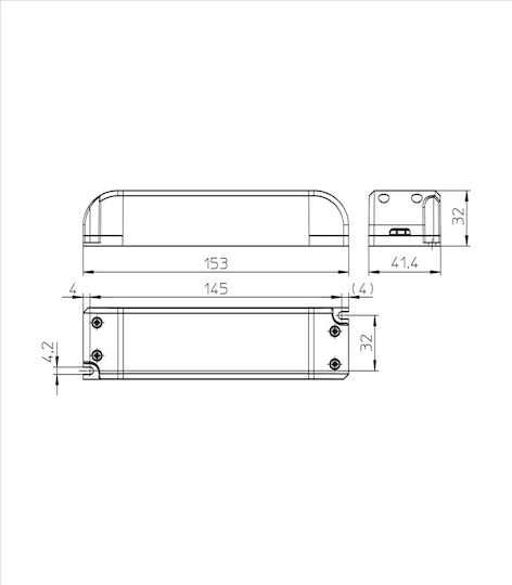 Cubalux Sursă de alimentare LED IP20 Putere 30W cu Tensiune de Ieșire 24V