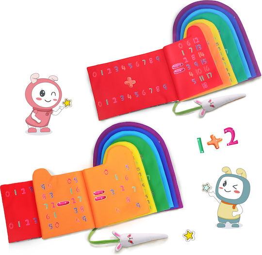 Tumama Kids Activity Book made of Fabric for 3++ Months