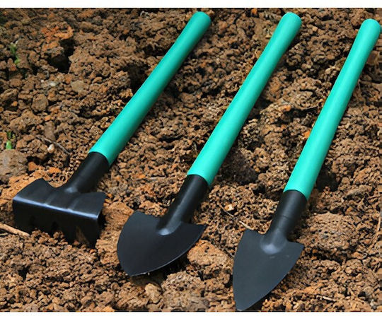 Set 12 Unelte de Grădină Flippy Pentru Plantare Prelucrarea Solului Îngrijirea Plantelor Material Pvc Oțel Cutie Inclusă 38 X 29 Cm Verde Deschis
