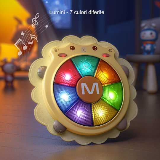 Tumama Kids Instrument Muzical cu Muzică, Lumină și Sunete pentru 12++ Luni
