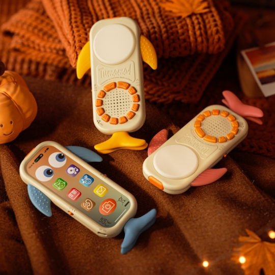 Tumama Kids Jucărie Telefon cu Muzică, Lumină și Sunete pentru 3++ Luni