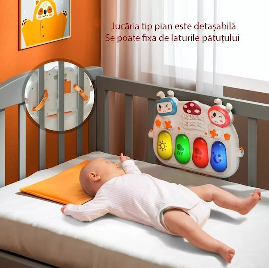 Tumama Kids Sală de Activități cu Muzică Violet pentru 0++ Luni (LxlxÎ) 43.5x28x17cm