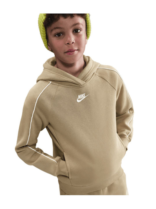 Kids Tracksuit Set With Top Beige 2 Pieces