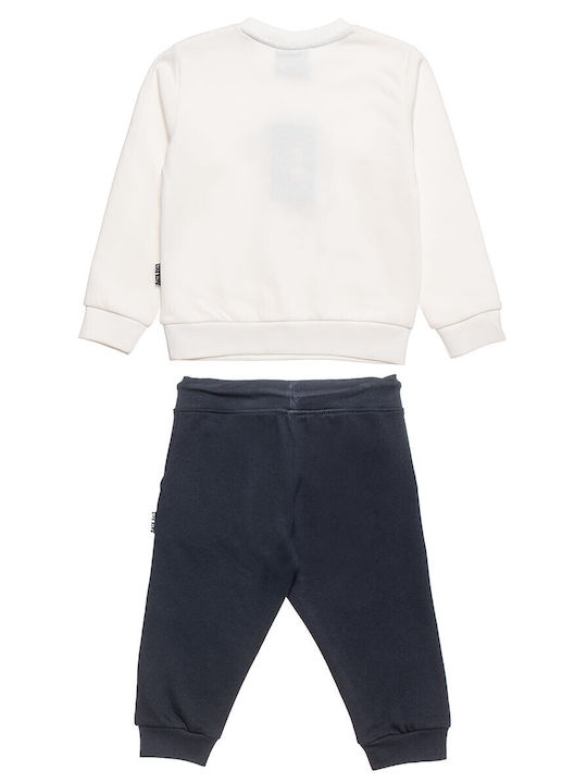 Kinder Sweatpants Set - Jogginganzug Ecru 2Stück