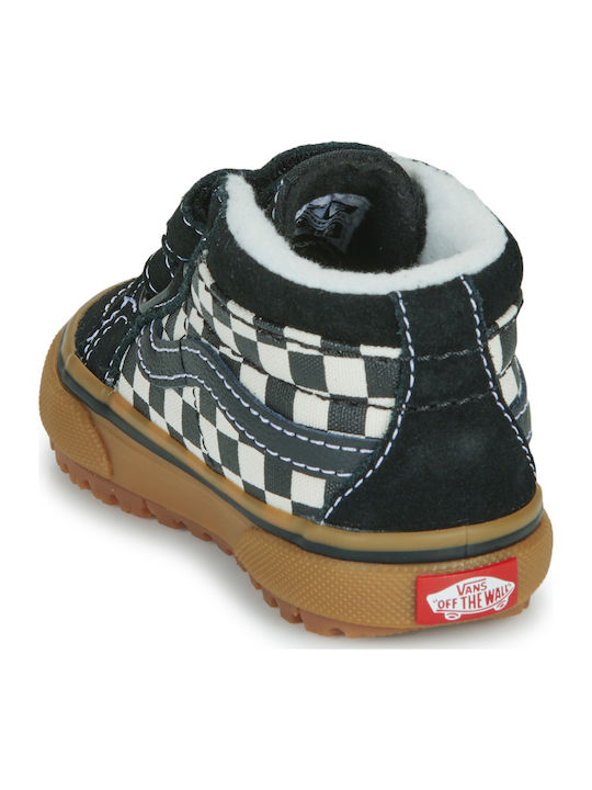Mte Sk8-mid Reissue V Παιδικά Sneakers High με Σκρατς Μαύρα
