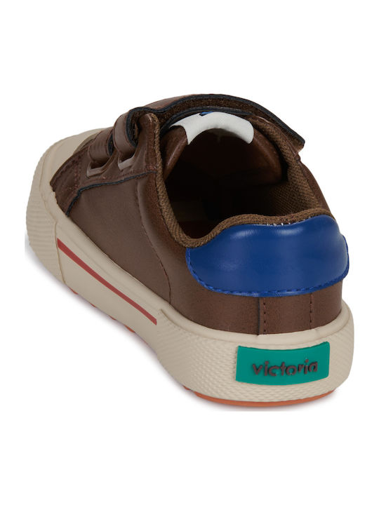 Kinder Sneaker mit Bügel- und Schleifenverschluss Braune