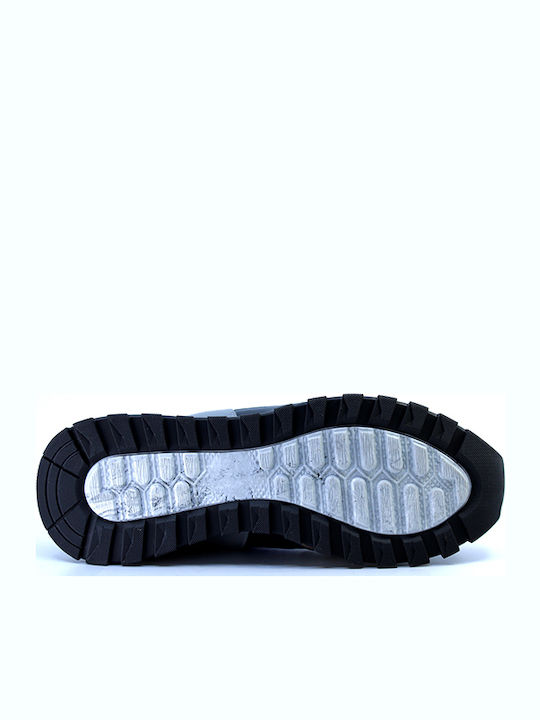 Silky Sneaker Taupe Blue Combi Ανδρικά Sneakers Πολύχρωμα