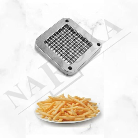 Naroka 7x7mm Πατατοκόπτης από Ανοξείδωτο Ατσάλι Χειροκίνητος