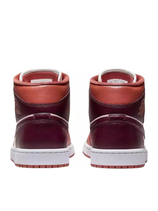 Air  1 Mid Boots Orange