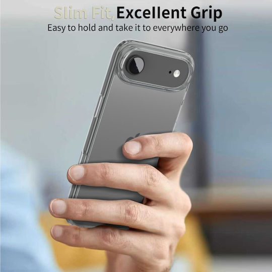 Tech-Protect Flexair Hybrid Umschlag Rückseite Silikon / Kunststoff Transparent (iPhone Air)