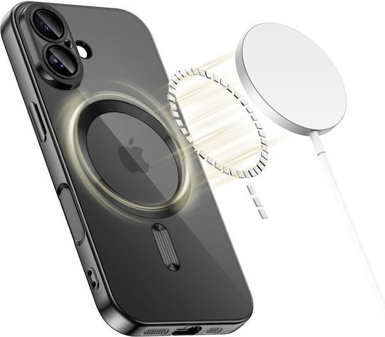 Tech-Protect Magflex Back Cover Σιλικόνης Μαύρο (iPhone 17)