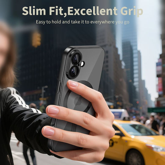 Tech-Protect Magflex Back Cover Σιλικόνης Μαύρο (iPhone 17)
