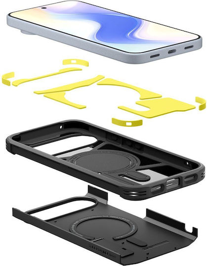 Spigen Tough Armor Magsafe Back Cover Silicone / Plastic Black (Google Pixel 10 / 10 Pro)