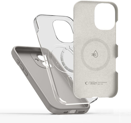 Tech-Protect Задна корица Силикон Сив (iPhone 17)