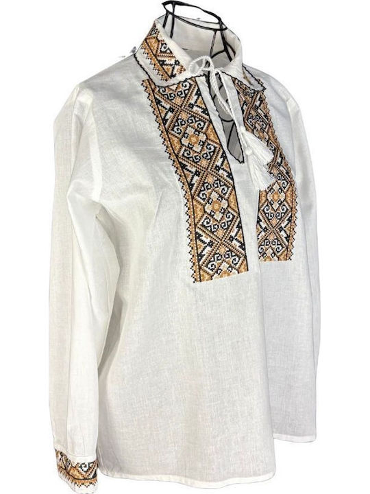 Детска блуза White, Brown