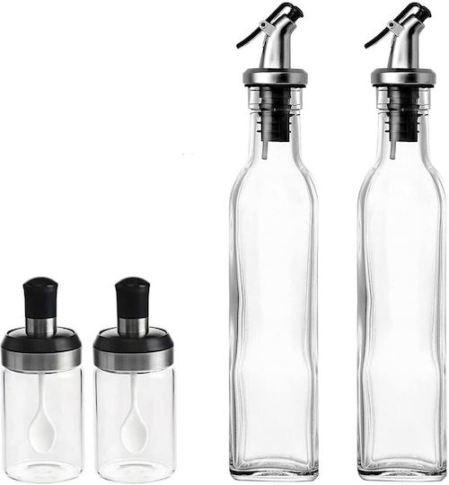 Set de Ulei și Oțet Seturi de dozatoare pentru ulei și oțet din Oțel Inoxidabil 500ml
