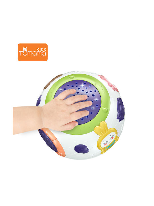 Tumama Kids Lampă de proiecție pentru copii cu Proiecție de Stele Multicolor 18x14cm