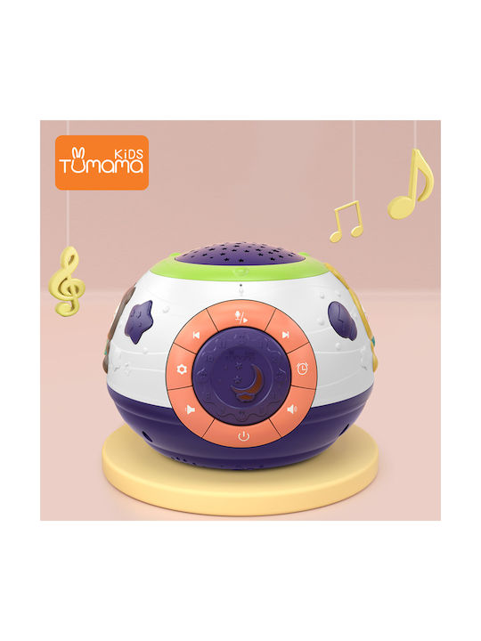 Tumama Kids Lampă de proiecție pentru copii cu Proiecție de Stele Multicolor 18x14cm