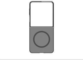 Samsung Spigen Capella Magnet Book Πλαστικό Μαύρο (Galaxy Z Flip7)
