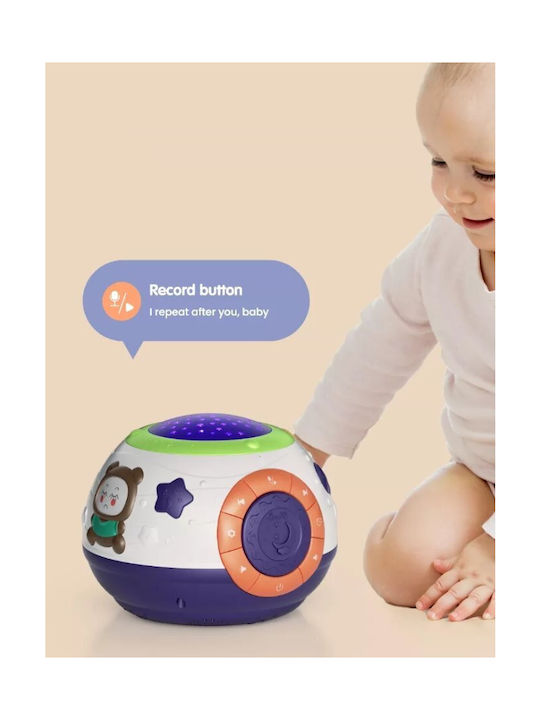 Tumama Kids Lampă de proiecție pentru copii cu Proiecție de Stele Multicolor 18x14cm