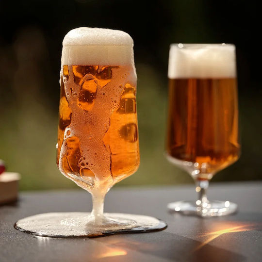 Zone Denmark Set Kristall Kelch Bier Transparent 300ml 2 Stück