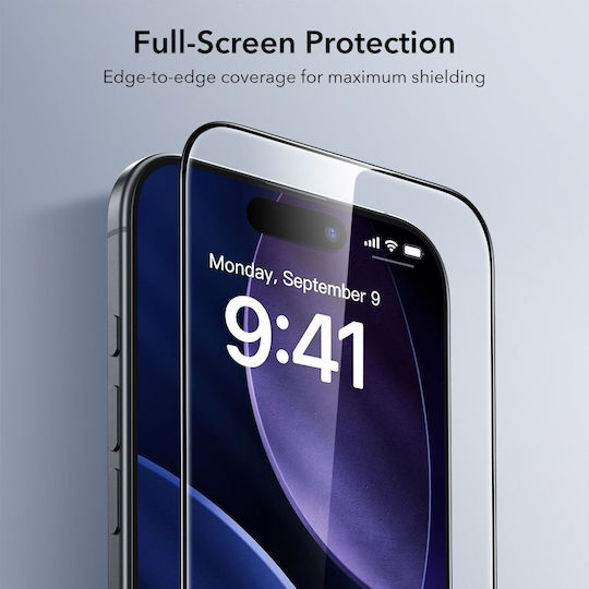 ESR Ultrafit Full Face Tempered Glass 2τμχ (iPhone Air)