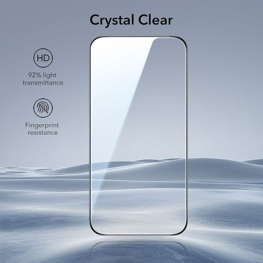Esr Ultrafit Закалено Стъкло 2 Броя iPhone 17 Pro Max Прозрачен
