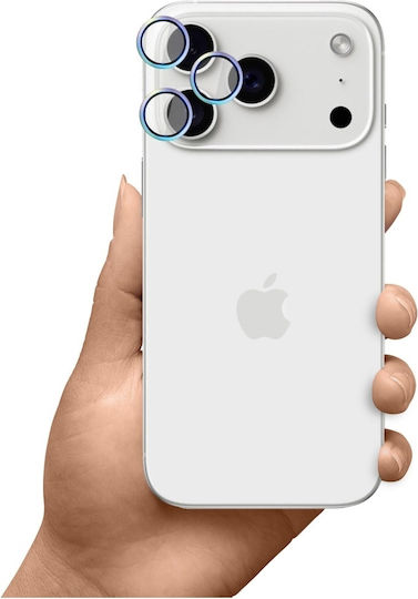 3MK Προστασία Κάμερας Tempered Glass Διάφανο για το Apple iPhone 17 Pro, iPhone 17 Pro Max