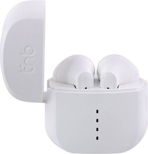 Zip 2 Ohrstöpsel Bluetooth-Freisprecheinrichtung Kopfhörer mit Ladeetui Weiß