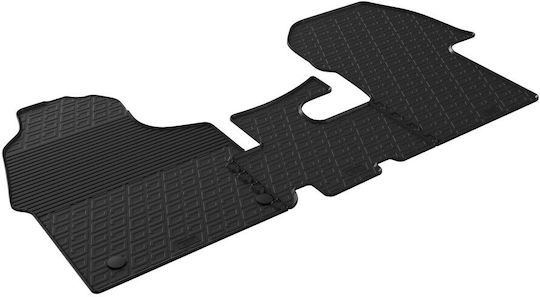 Lampa Set of Front and Rear Mats 3pcs Tray Type for Mercedes-Benz Sprinter Black