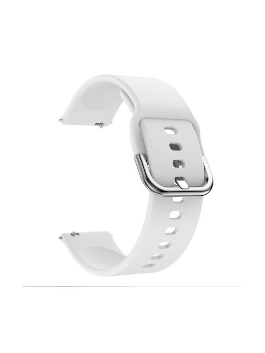 Gt 3 42 Mm Strap Silicone White (Forerunner 55/245/645 / Vivoactive 3/5/HR / Venu Sq 2)