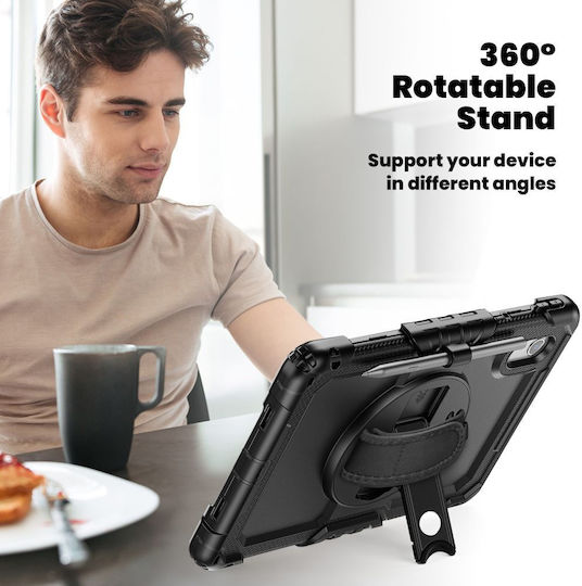 Tech-Protect Solid Flip Cover Negra (Lenovo Idea Tab 11.0 TB-336)