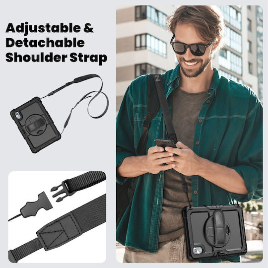 Tech-Protect Solid Flip Cover Negra (Lenovo Idea Tab 11.0 TB-336)