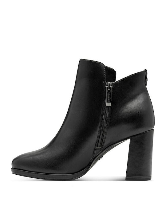 Women's Ankle Boots with High Heel Black