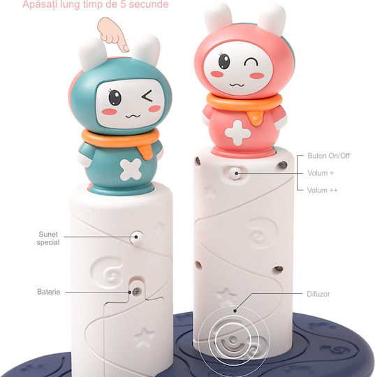Tumama Kids Jucărie Piramidă cu Muzică, Lumină și Sunete pentru 6++ Luni (Diverse modele) 1 buc