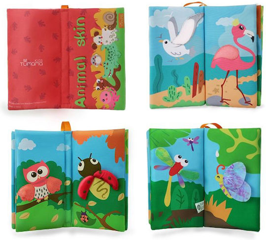 Tumama Kids Carte de Activități din Țesătură cu Sunete pentru 6++ Luni