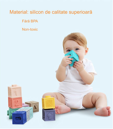 Tumama Kids Jucărie de Stivuire din Silicon cu Sunete pentru 3++ Luni (Diverse modele) 1 buc