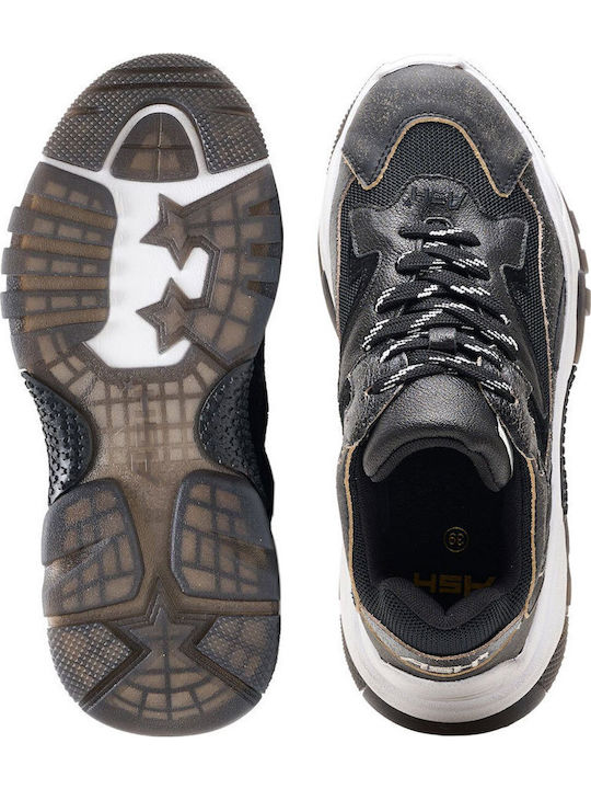 Addict Γυναικεία Sneakers Μαύρα