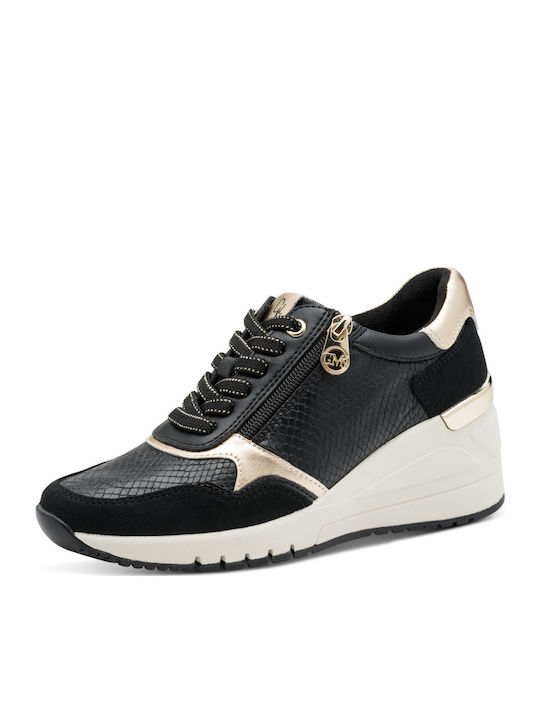 Damen Sneakers Black / Gold