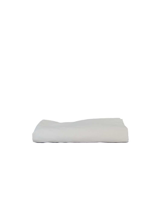 Espree Bettlaken Super-Doppel mit Gummiband 160x200+35cm. Solid White