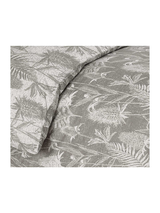 Espree Σετ Σεντόνια King Size 280x270εκ. Grey (4τμχ)