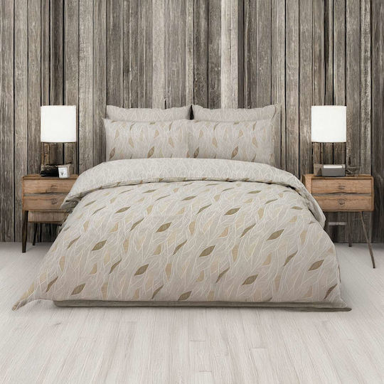 Espree Σετ Σεντόνια King Size 280x270εκ. Beige (4τμχ)