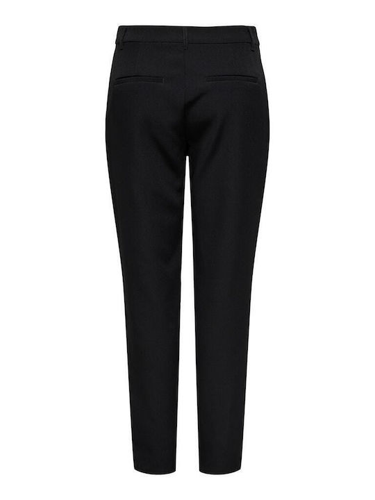 Women's Fabric Trousers Gold