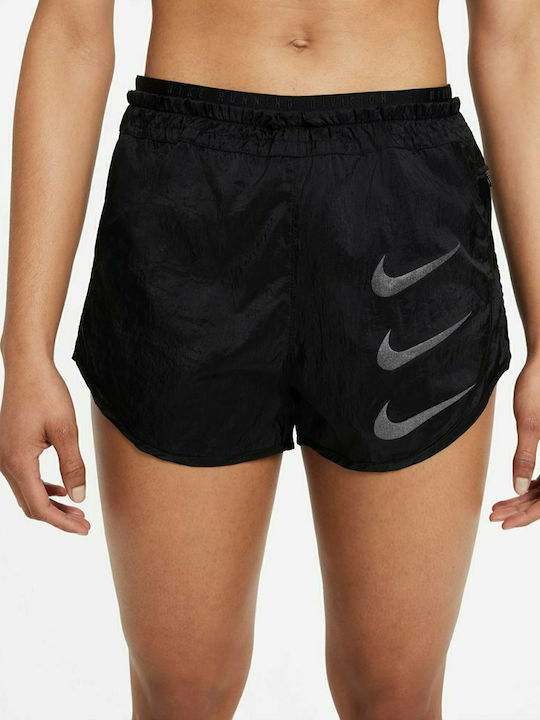 Tempo Luxe Run Division Women's Sporty Shorts Black