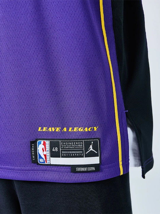 Los Angeles Lakers LeΒron James Statement Edition Jersey Style Basketball