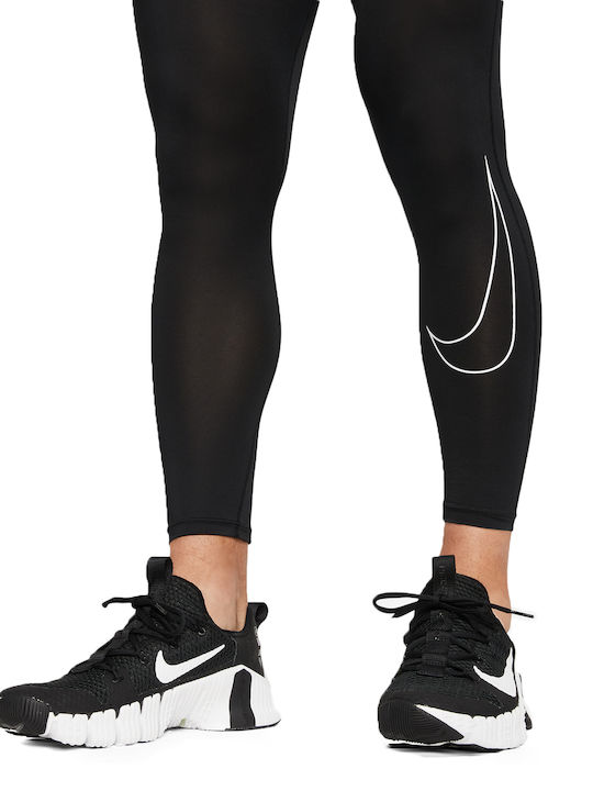 Nike Pro Dri-Fit Ανδρικό Αθλητικό Κολάν Compression Μακρύ Μαύρο