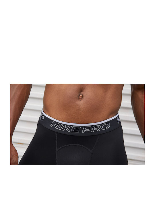 Nike Pro Dri-Fit Men's Sports Capri Leggings Black