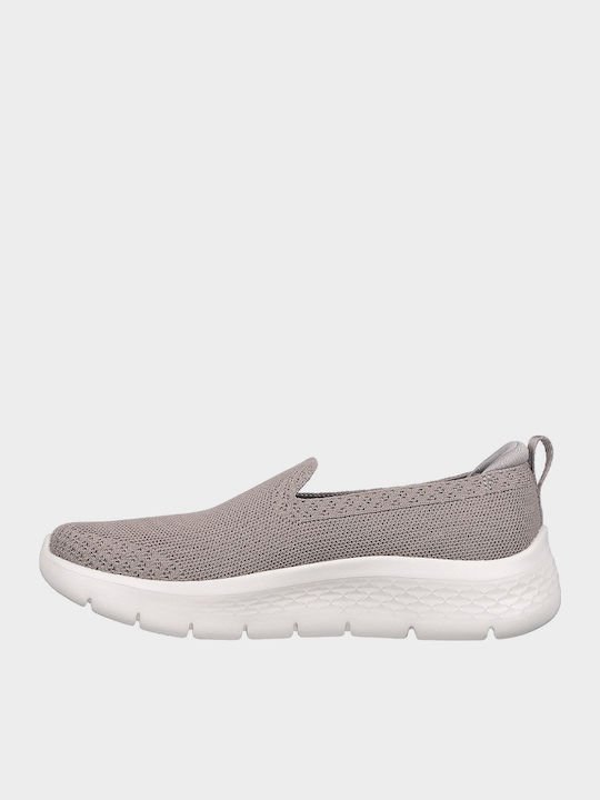 Go Walk Flex Γυναικεία Slip-On Γκρι